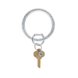 The O-Venture Silicone Big O Key Ring in Disco Ball