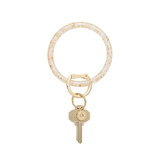 The O-Venture Silicone Big O Key Ring in 24K Gold