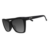 The Acetate Polarized Oval CC Sunglasses 5469-B-A in Black