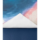 Manduka Yogitoes Mat Towel in Shoreline Sand