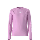 The North Face Girls' Youth Amphibious Long Sleeve in Cyber Pink