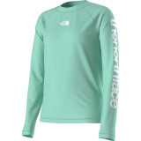 The North Face Girls' Youth Amphibious Long Sleeve in Bright Foam