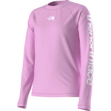 The North Face Girls' Youth Amphibious Long Sleeve in Cyber Pink