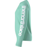 The North Face Girls' Youth Amphibious Long Sleeve in Bright Foam
