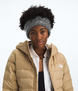 The North Face Women's Oh Mega Headband in TNF Medium Grey Heather