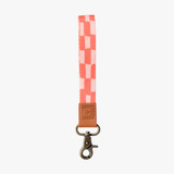 The Thread Wallets Wrist Lanyard in Scout Peach
