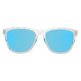 goodr OG Christmas Sunglasses White and Blue side view