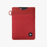 The Thread Wallets Vertical Wallet in the Red colorway