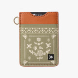 The Thread Wallets Vertical Wallet in Sawyer Olive