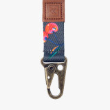 The Thread Wallets Keychain in the Moxie colorway