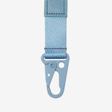 The Thread Wallets Keychain in the Surf Blue colorway