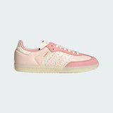 The Adidas Women's Samba OG Shoes in White and Pink