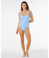 Rip Curl Premium Surf One-Piece Swimsuit in Light Blue