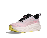 The Hoka Women's Skyflow Running Shoes in the Starlight and Carnation Colorway
