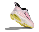 The Hoka Women's Skyflow Running Shoes in the Starlight and Carnation Colorway