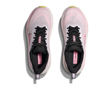 The Hoka Women's Skyflow Running Shoes in the Starlight and Carnation Colorway