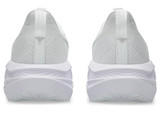 The Asics Men's Novablast 5 Running Shoes in White and Piedmont Grey