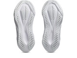 The Asics Men's Novablast 5 Running Shoes in White and Piedmont Grey