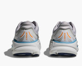 The Hoka Men's Bondi 9 Running Shoes in Stardust and Grey