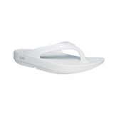 The Oofos Women's Oolala Sandals in White