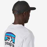 The Patagonia Fitz Roy Trout Trucker Hat in Black