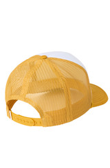 O'Neill Women's Arlie Patch Trucker Hat gold front view