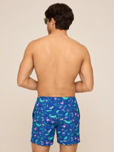 Chubbies Men's Lined Classic Swim Trunks in The Swamp & Circumstances