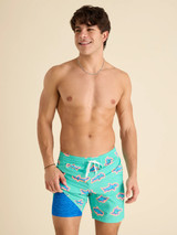 Chubbies Men's Lined Classic Swim Trunks in Apex Swimmers