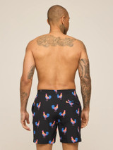 Chubbies Men's Lined Classic Swim Trunks in The Cockadoodle Doozies