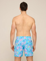 Chubbies Men's Lined Classic Swim Trunks in The Flock Parties