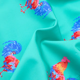 Chubbies Men's Lined Classic Swim Trunks in The Cockadoodle Doozies - Teal