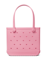 Bogg Small Baby Valentine's Day Bogg Bag in Heart Shimmer Bubblegum