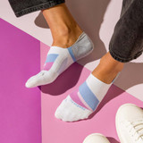 The Feetures Everyday Ultra Light Invisible Socks in Violet