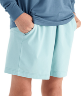 The Free Fly Youth Breeze Shorts in Sea Glass Blue