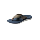 The Reef Kids Santa Ana Sandals in Navy and Khaki
