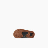 The Reef Toddlers' Little Fanning Sandals in the colorway Black/ Silver