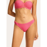 Sefolly Women's Hipster Bikini Bottoms  in Hot Pink