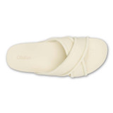 The Olukai Women's Ani Sandals in 
White Sand/White Sand
