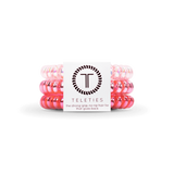 Teleties Small Hair Ties in Think Pink