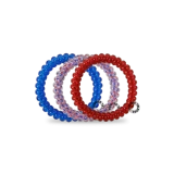 Teleties Small Hair Ties in Patriot Pop