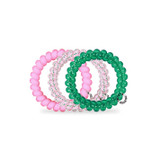 Teleties Large Hair Tie Merry Pinkmas