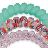 Teleties Large Hair Tie in Spring Splash