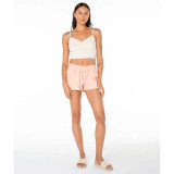 Roxy Women's Oceanside Shorts in Rose Cloud front view