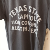 Norman Roscoe Texas State Capitol T-Shirt in Black