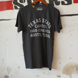 Norman Roscoe Texas State Capitol T-Shirt in Black
