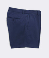 Vineyard Vines Men's 5" On-The-Go Shorts Blue Blazer waist detail