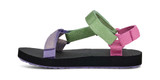 The Teva Kids' Original Universal Metallic Sandals in Quiet Green Multi