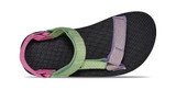 The Teva Kids' Original Universal Metallic Sandals in Quiet Green Multi