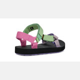 Teva Kids' Original Universal Metallic Sandals in Quiet Green Multi