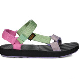 Teva Kids' Original Universal Metallic Sandals in Quiet Green Multi